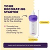 image:imageWilton Candy Melts MeltNDecorate Bottle  Microwaveable Silicone Bottle for Candy Melts Decorating Drizzling amp Detailing Desserts  Includes Detailing Tip  1 Count