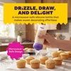 image:imageWilton Candy Melts MeltNDecorate Bottle  Microwaveable Silicone Bottle for Candy Melts Decorating Drizzling amp Detailing Desserts  Includes Detailing Tip  1 Count
