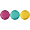 image:imageWilton Jumbo White Baking Cups 75Jewel Tone Colors