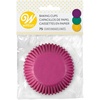 image:imageWilton Jumbo White Baking Cups 75Jewel Tone Colors