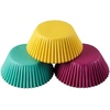 image:imageWilton Jumbo White Baking Cups 75Jewel Tone Colors