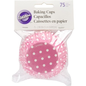 image:imageWilton Jumbo White Baking Cups 75Pink