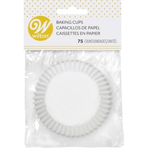 image:imageWilton Jumbo White Baking Cups 75White