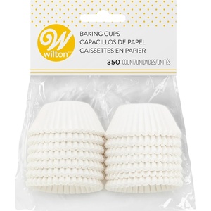 image:imageWilton Mini Baking Cups White 125 in 350Count