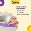 image:imageWilton BakeEven Cake Pan Strips Evenly Baked 6Piece Set2Pc