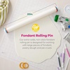 image:imageWilton Large Fondant Rolling Pin with Guide Rings Tiered Cakes 20 in2  wRings