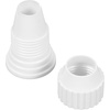 image:imageWilton Large Icing Coupler Coupler For Piping Bags Plastic Decorating Accessory With Base And Ring