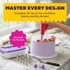 image:imageWilton Master Cake Decorating Piping Tips Set 55Piece with Case55piece