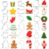 image:imageWilton Christmas Cookie Cutter Set Holiday Baking amp Decorating for Gingerbread amp Sugar Cookies 18 Piece Metal