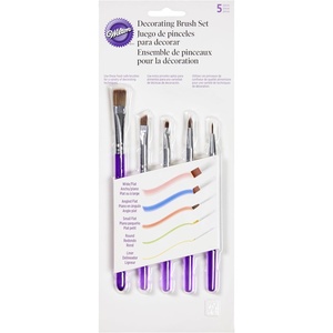 image:imageWilton 2Piece Dusting Brush Set for Cake Decorating5Pc