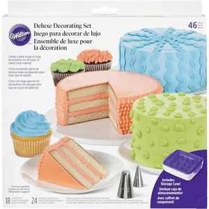 image:imageWilton Cake Decorating Supplies Kit Spatula Tips 46Piece0