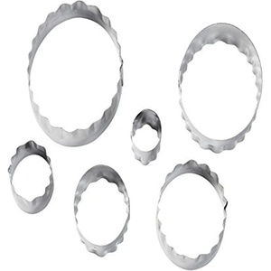 image:imageWilton Nesting Fondant Cutters Double Sided Oval 6Piece