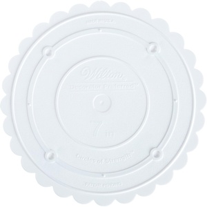 image:imageWilton Scalloped Edge Cake Separators Tiered Cake 8InchRound