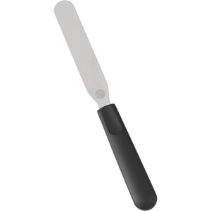 image:imageWilton Straight Frosting Spatula Ergonomic Handle 11 Inch Black11 inch  Straight Spatula Pack of 1