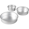 image:imageWilton Aluminum Round Cake Pan Set Made Without PFAS 3Piece4x2 in  6x2 in  8x2 in Pack of 3