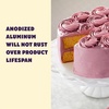 image:imageWilton Aluminum Round Cake Pan Set Made Without PFAS 9 x 2 in10 x 2 in Pack of 1