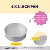 image:imageWilton Aluminum Round Cake Pan Set Made Without PFAS 9 x 2 in6 in Pack of 1