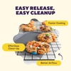 image:imageWilton Gold NonStick Cooling Grid Made Without PFAS 16 x 10 in1 Pack