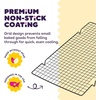 image:imageWilton Gold NonStick Cooling Grid Made Without PFAS 16 x 10 in1 Pack