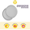 image:imageWilton Recipe Right 12Inch Pizza Pans 2Piece Set Steel12 Inch  2 Pack