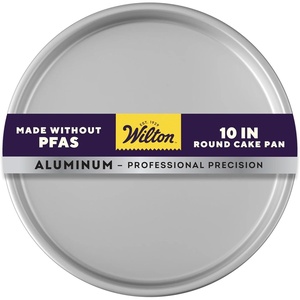 image:imageWilton Aluminum Round Cake Pan Set Made Without PFAS 9 x 2 in10 x 2 in Pack of 1