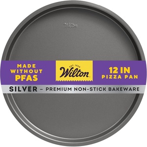image:imageWilton Silver NonStick Pizza Pan Made Without PFAS 12 in12 IN Pack of 6