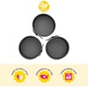 image:imageWilton 4Inch Mini Springform Pans for Mini Cheesecakes Pizzas and Quiches 3Piece Set SteelPans