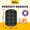image:imageWilton Gold NonStick Mini Fluted Tube Pan Made Without PFAS 12Cavity12 Cavity 165 x 112 x 13 in 3Pack