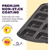 image:imageWilton Gold NonStick Mini Loaf Pan Made Without PFAS 8CavityMini Loaf