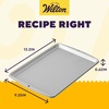 image:imageWilton Recipe Right Small NonStick Baking Sheet Cookie Sheet 132 x 925Inch SteelSmall Pack of 2
