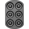 image:imageWilton 6Cavity Doughnut Baking Pan Makes Individual FullSized 3 34 Donuts or Baked Treats NonStick and Dishwasher Safe Enjoy or Give as Gift Metal 1 Pan