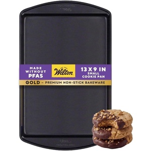 image:imageWilton Gold NonStick Small Baking Sheet Made Without PFAS 13 x 9 in13 x 9 in Pack of 1