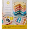image:imageWilton Easy Layers Steel Layer Cake Pan Set 6Inch 5Piece5Pc