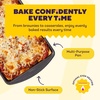 image:imageWilton Gold NonStick Oblong Baking Pan Made Without PFAS 13 x 9 in13 x 9 x 2 in