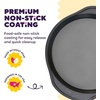 image:imageWilton Gold NonStick Round Cake Pan Made Without PFAS 9 x 15 inROUND