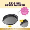 image:imageWilton Gold NonStick Round Cake Pan Made Without PFAS 9 x 15 inROUND