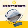 image:imageWilton Perfect Results NonStick Oblong Cake Pan Set  Bake Transport and Serve a Delicious Cakes Brownies Casseroles 3Piece 13 x 9InchMedium