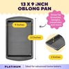 image:imageWilton Platinum NonStick Oblong Baking Pan Made Without PFAS 13 x 9 inStandard