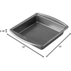 image:imageWilton Platinum NonStick Square Pan Made Without PFAS 9 x 9 inStandard Pack of 12