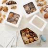 image:imageWilton White Treat Boxes with Windows Mini Cakes 9PieceAssorted