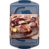 image:imageWilton Perfect Results NonStick Oblong Cake Pan Set  Bake Transport and Serve a Delicious Cakes Brownies Casseroles 3Piece 13 x 9InchMedium