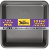 image:imageWilton Silver NonStick Square Pan Made Without PFAS 8 x 8 in8 x 8 IN Pack of 6