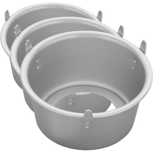 image:imageWilton Angel Food Cake Pan 7 x 45  One Pack Silver Pack of 37 Pack of 3