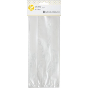image:imageWilton Clear Treat Party Bags 4 x 95 in 50Pack50 Pack