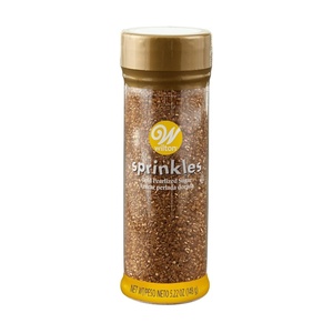 image:imageWilton Pearlized Sugar Sprinkles for Cookie amp Cake Decorating 522 oz GoldGold