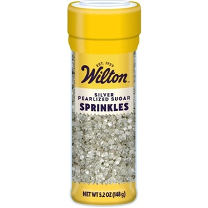 image:imageWilton Pearlized Sugar Sprinkles for Cookie amp Cake Decorating 522 oz GoldSilver