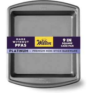 image:imageWilton Platinum NonStick Square Pan Made Without PFAS 9 x 9 inStandard