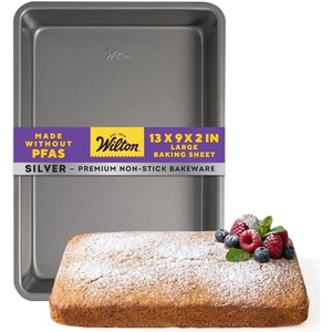 image:imageWilton Silver NonStick Oblong Cake Pan Made Without PFAS 13 x 9 x 2 in13 X 9 X 2 IN