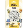 image:imageWilton Edible Candy Eyeball Sprinkles Small Edible Googly Eyes for Decorating Cupcakes Cookies amp Halloween Treats Black and White 088 oz88 ounce