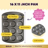 image:imageWilton Gold NonStick Muffin Top Pan Made Without PFAS 11 x 16 inMuffin Top  12 Cup